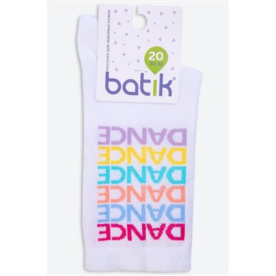 Носки с двубортной резинкой для девочки Batik